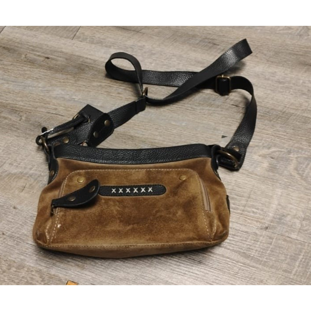 Sundance Gorgeous Crossbody Suede Purse made in Italy